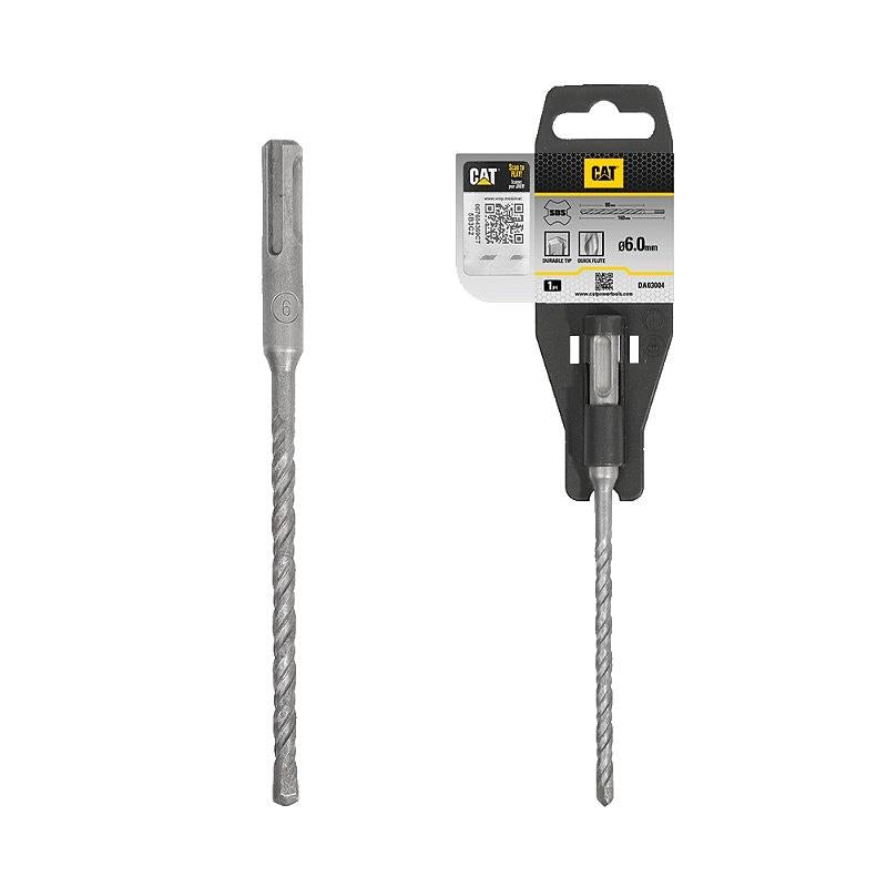 CAT SDS Hard Rock Drill 6 x 160mmPack1
