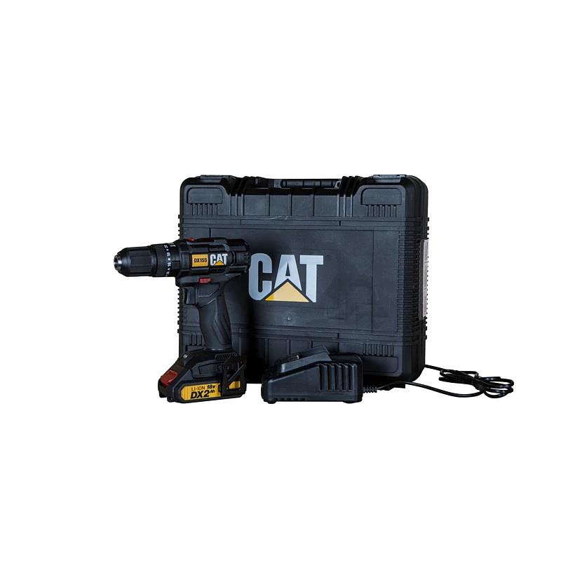 CAT Impact Drill Brushed 50NM 1 x 2.0Ah Battery Charger