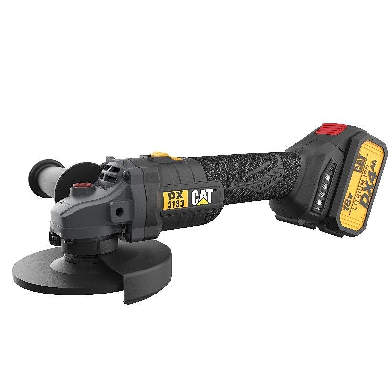 CAT Angle grinder 115mm BL 18V KIT Box 1x4ah 1 x 2ah charger