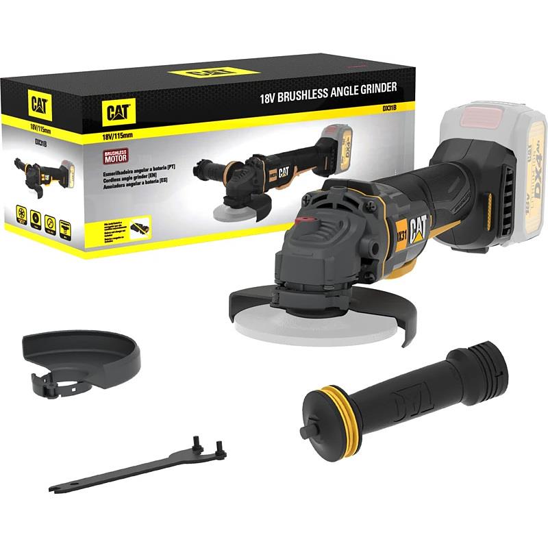 CAT Angle Grinder Brushless 18V 115mm125mm TOOL ONLY