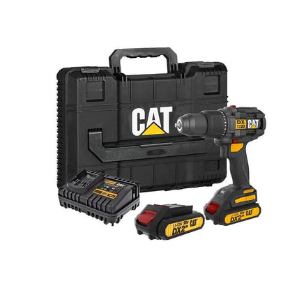 CAT Impact Drill BL 65Nm 18V KIT 2X2.0Ah Charger