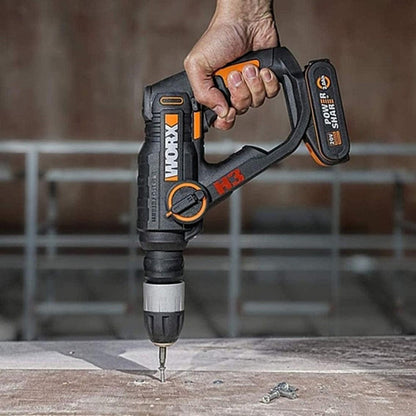 WORX H3 Battery Powered Compact Rotary Hammer Drill SDS 1.2J – image 4