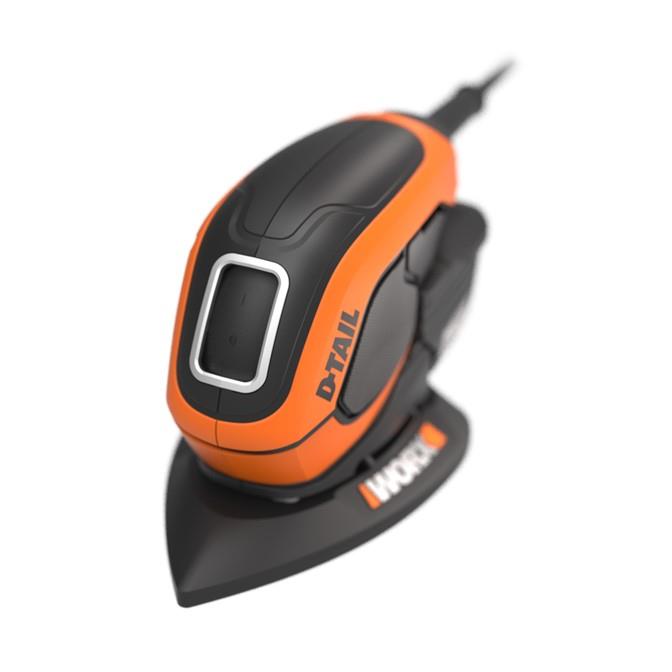 WORX Mouse Sander 220V 65W Micro Filter 22Pc – image 10