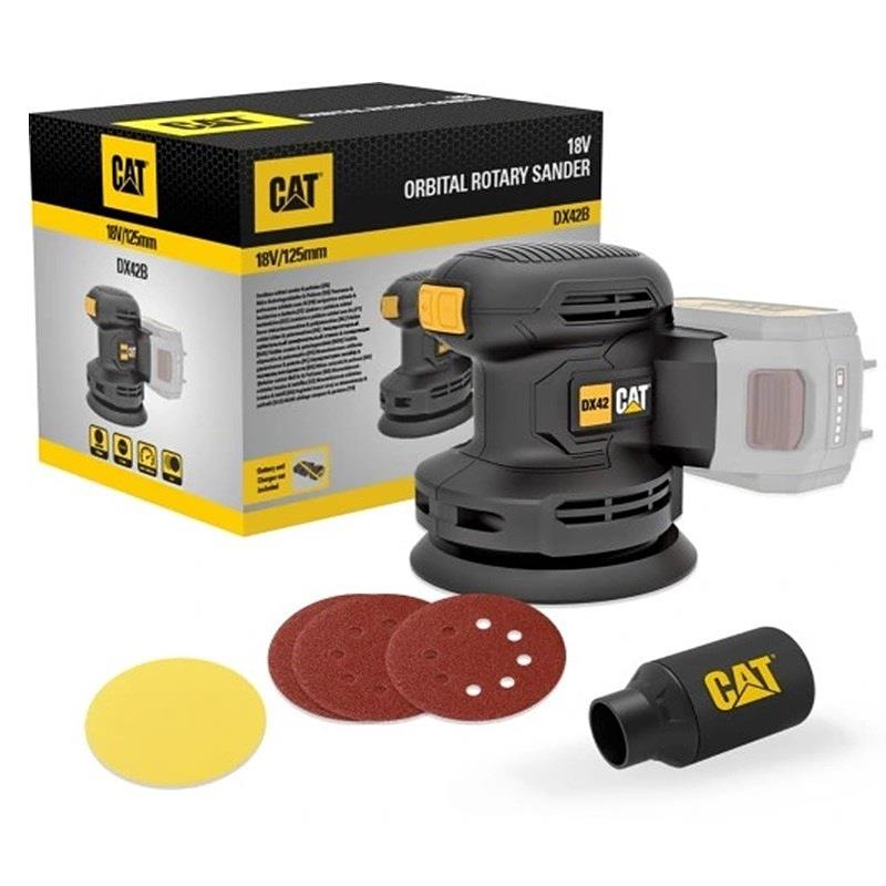 CAT Orbital Sander 125mm Polisher 150mm 18V TOOL ONLY