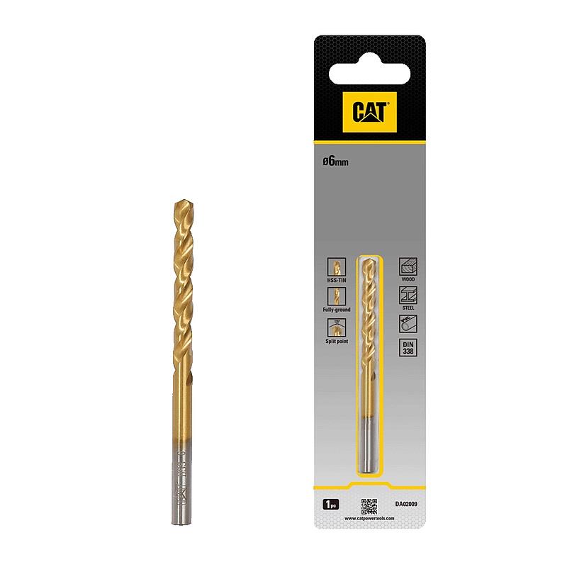 CAT HSS Drill bit 6 x 93mmPack1