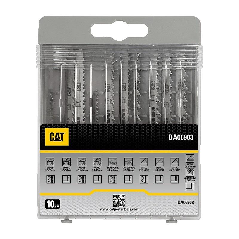 CAT ROBUSTLINE JIGSAW BLADE SET10 PIECES