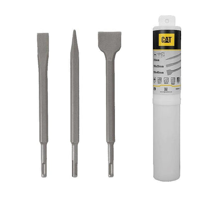 CAT SDS Chisel Set 3 pcs