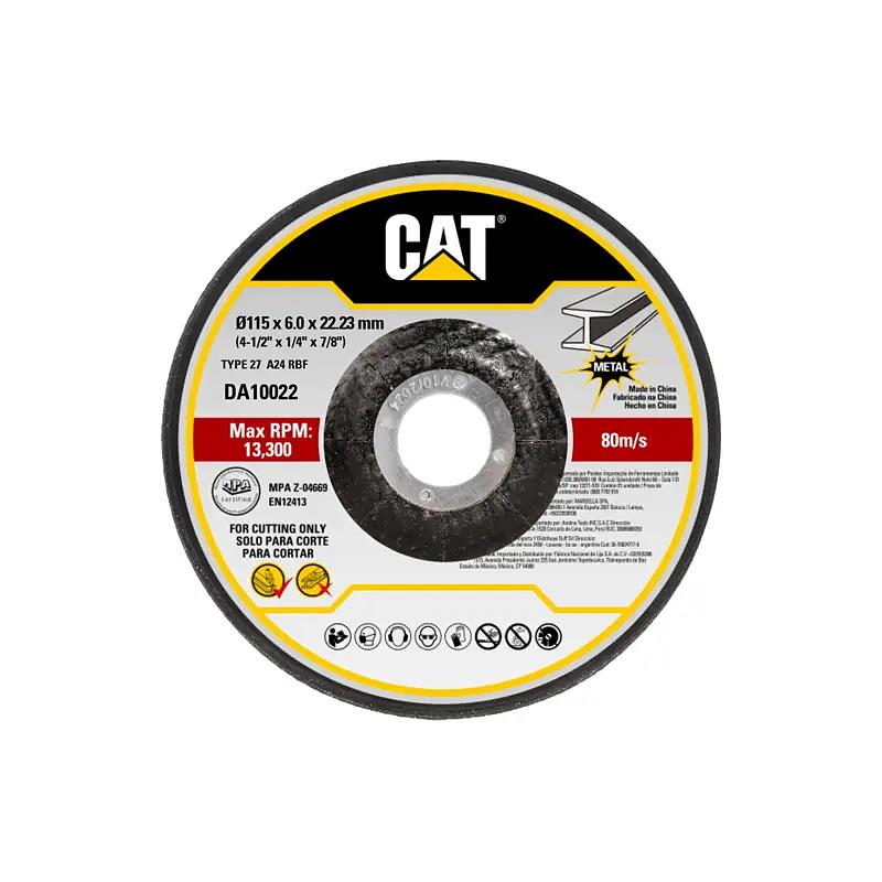 CAT Depressed Metal Grinding Wheel 115mm X 6mm x 22.23mm 5pc