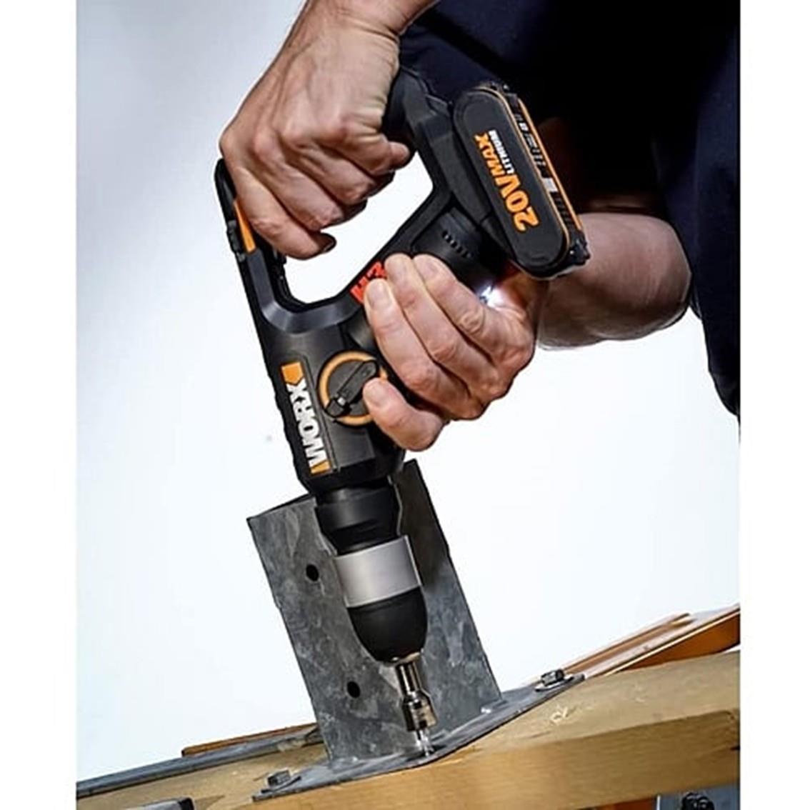 WORX H3 Battery Powered Compact Rotary Hammer Drill SDS 1.2J – image 5