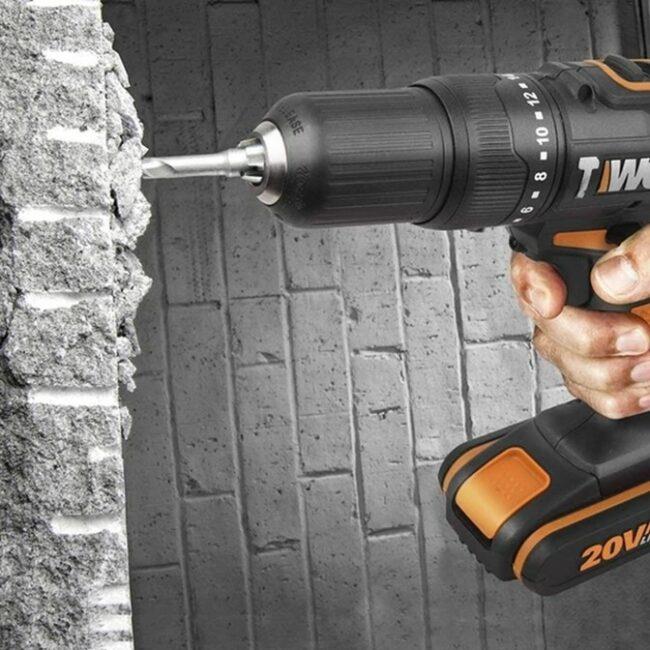 WORX Impact Drill & A/Grinder 115Mm 20V 2 X 2 – image 4