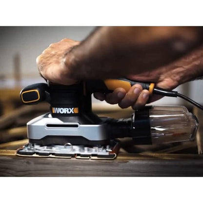 WORX Finishing Sander 220V 270W Incl. 9Pc San – image 8
