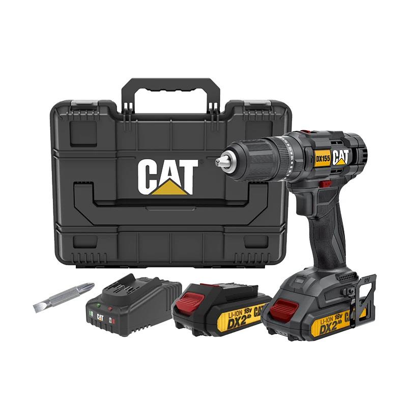 CAT Impact Drill Brushed 50nm 2 x 2.0ah Battery Charger