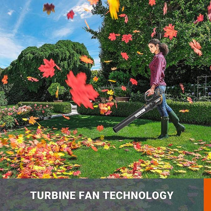 WORX Turbine Leaf Blower 120km/h 20V Kit – image 4