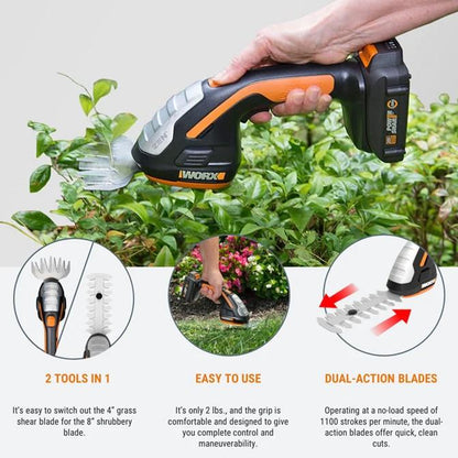 WORX Grass Shear & Trimmer 20V C/W 3 X Blade – image 4