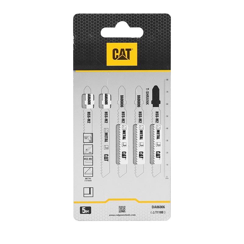 CAT T Shank for Metal 75x1.0x18tpi HSS T118B 2.56mm Coarse Pack Qty 5