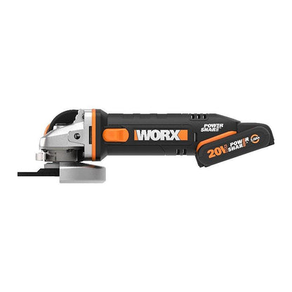 WORX Angle Grinder 115mm 20V Brushed TOOL ONLY – image 4