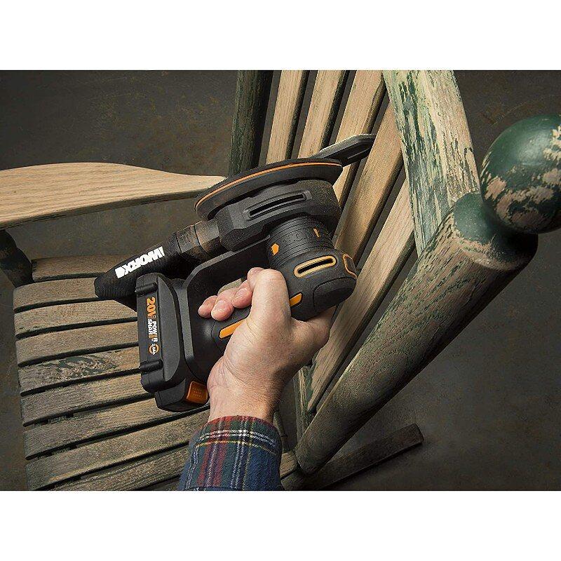 WORX Mouse / Detail Sander 12000 OPM 20V TOOL ONLY – image 2
