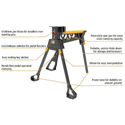 CAT JAWHORSE Clamping support station