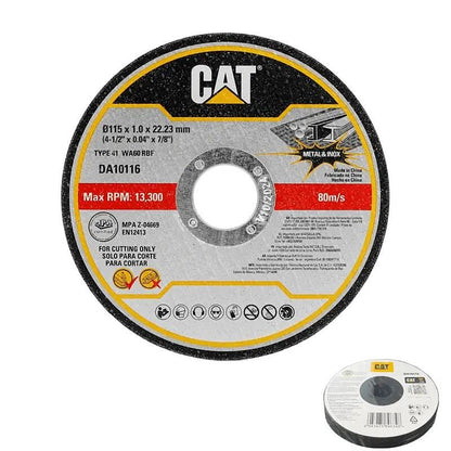 CAT Cutting Disc 115mm x 1mm x 22.2mm 10pcs