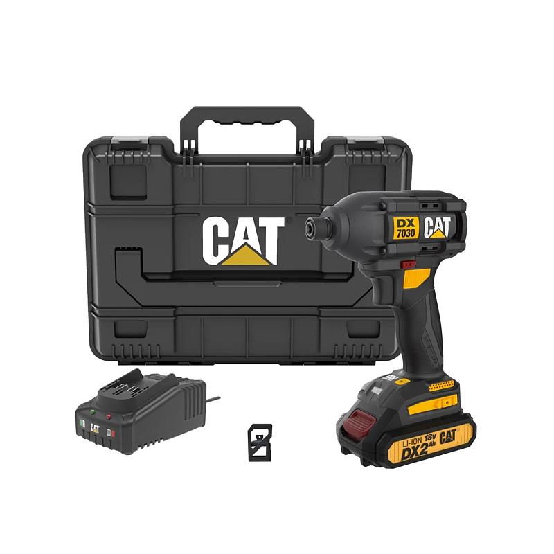 CAT Impact Driver 215Nm with 2 x 2.0ah battery and charger