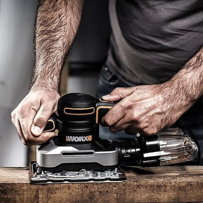 WORX Finishing Sander 220V 270W Incl. 9Pc San – image 3
