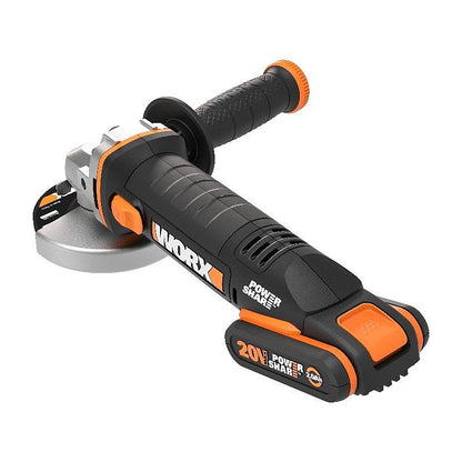 WORX Angle Grinder 115mm 20V Brushed TOOL ONLY – image 2