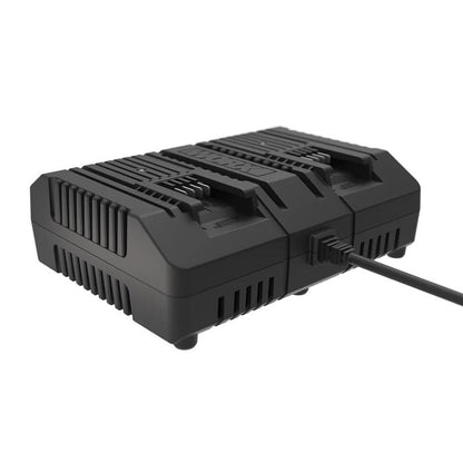 WORX Dual Port Fast Battery Charger for Lithium-Ion Accumulators 100-240V 20V output | 4.0A total 2.0A each Port | 50/60Hz | 100W | Class II IPX0 – image 3