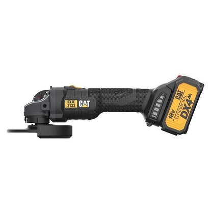 CAT Angle grinder 115mm BL 18V KIT Box 1x4ah 1 x 2ah charger