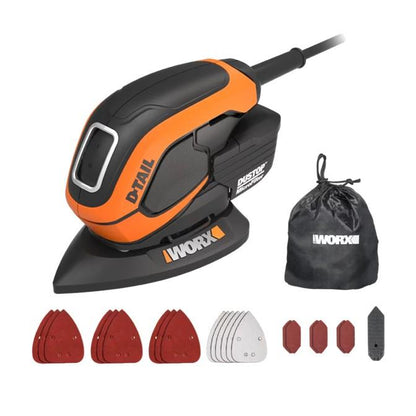 WORX Mouse Sander 220V 65W Micro Filter 22Pc – image 5