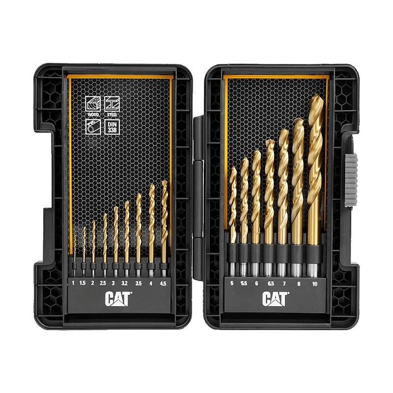 CAT Titanium Costed Drill Bit Set 16pc
