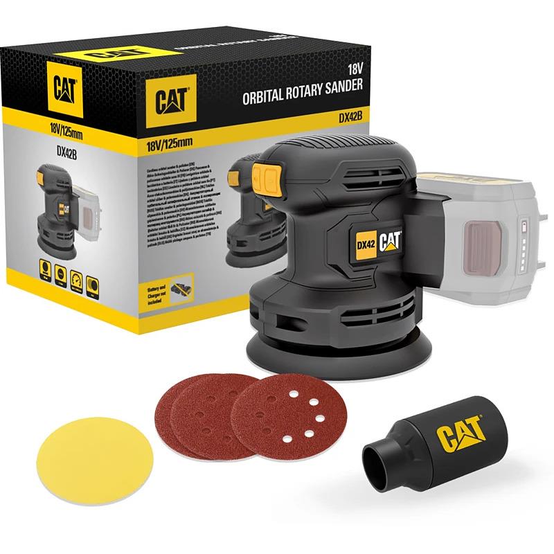 CAT Orbital Sander 125mm Polisher 150mm 18V TOOL ONLY