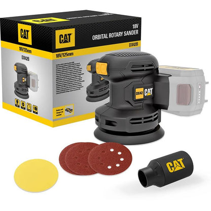 CAT Orbital Sander 125mm Polisher 150mm 18V TOOL ONLY