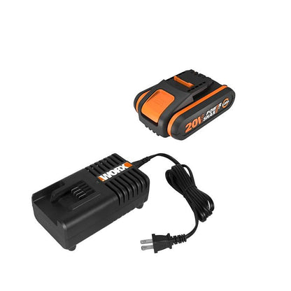 WORX Powershare 2.0Ah Battery and 2.0A Charger Kit 20V – image 3