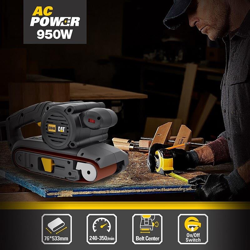 CAT Belt sander 76X533mm 950W – image 9