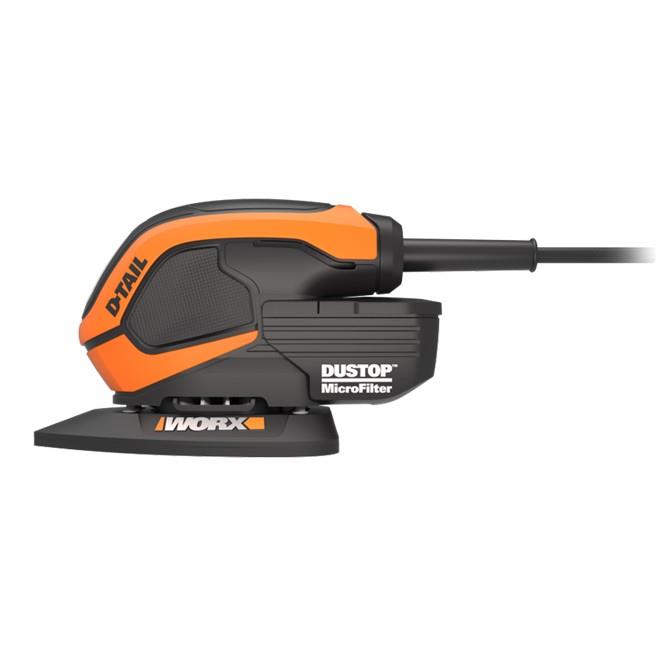 WORX Mouse Sander 220V 65W Micro Filter 22Pc – image 6