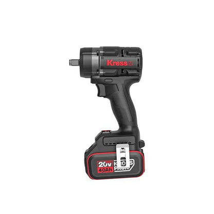 KRESS 12 Impact Wrench 12.7mm 20V Brushless Motor 2 x 4Ah batteries 1 x charger image 2