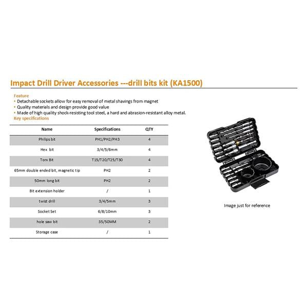 KRESS Bits 25pc kit image 6