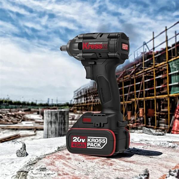 KRESS 1/2 Impact Wrench 20V BL 300Nm Kit image 4