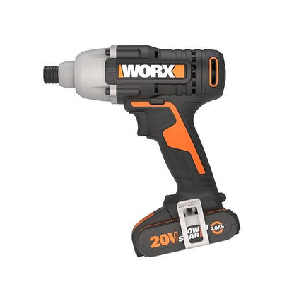WORX Impact Driver 20V 1/4" 140Nm Variable 1 x 2.0ah battery and charger - main image