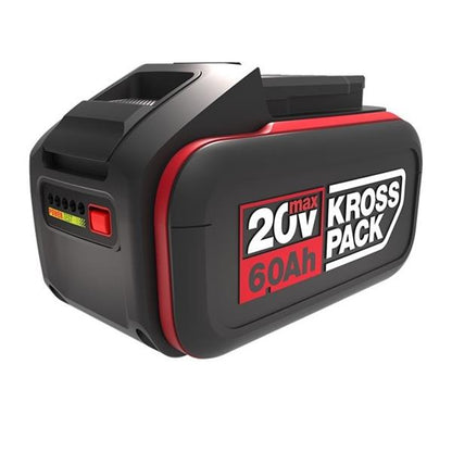 KRESS 6.0Ah 20V KROSSPACK Lion Battery with indicator image 1