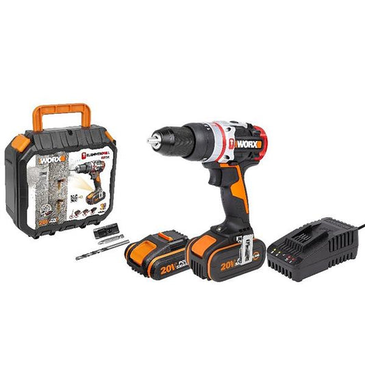 WORX Slammer 3-In-1 Active Hammer Drill 20V Kit - main image