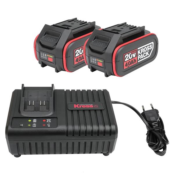 KRESS 4Ah Battery 20V 6A Charger Kit image 8