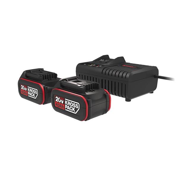 KRESS 4Ah Battery 20V 6A Charger Kit image 3