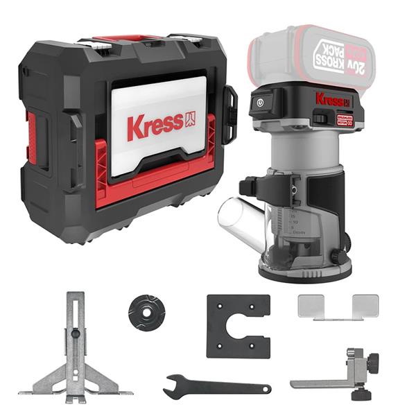KRESS 14 Edge Router 20V BL TOOL ONLY image 3