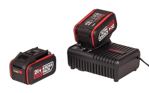 KRESS 2 x 6.0ah Battery & Fast Charger Combo image 4