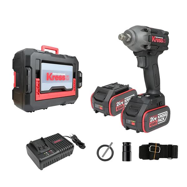 KRESS 1/2 Impact Wrench 20V BL 300Nm Kit image 9