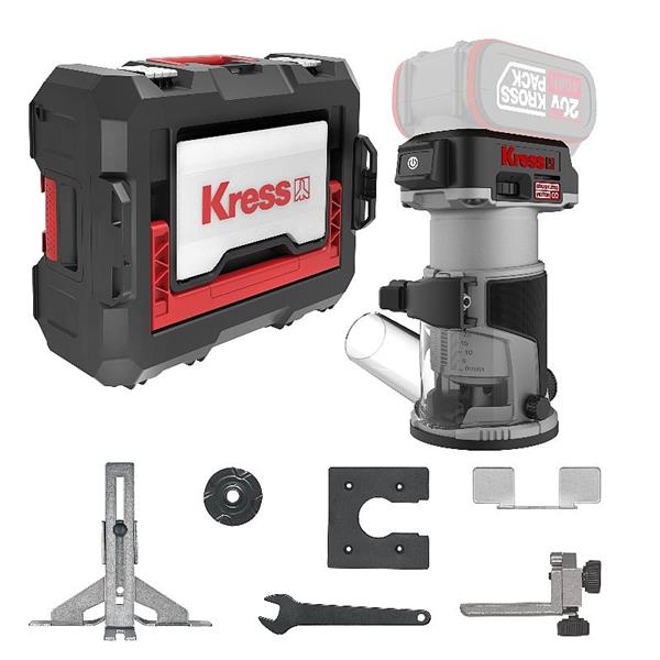 KRESS 14 Edge Router 20V BL TOOL ONLY image 1