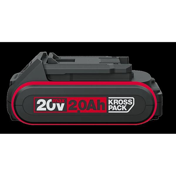 KRESS 2.0Ah 20V KROSSPACK Lion Battery with indicator image 7