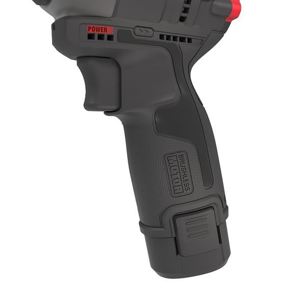 KRESS 1/4 Impact Driver 12V BL 140NM Kit image 2