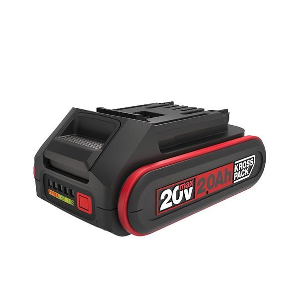 KRESS 2.0Ah 20V KROSSPACK Lion Battery with indicator image 1